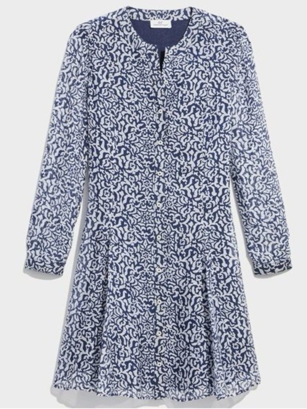Vineyard Vines Blue Printed Women’s Swim Cover-Up Dress - Picture 5 of 5